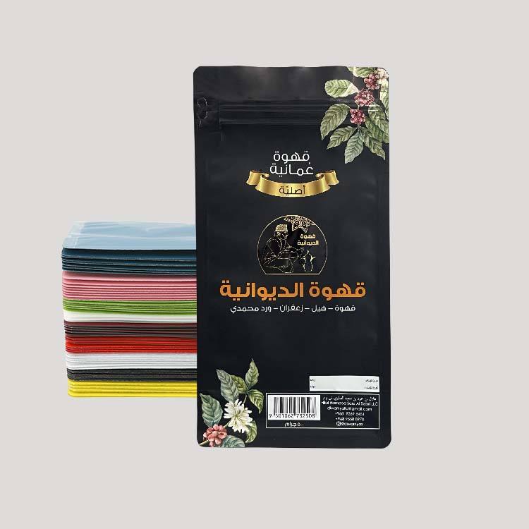250g 1kg Coffee Bags Coffee Tea Bag Stand up Zip Lock Pouch for Coffee Packaging Bag