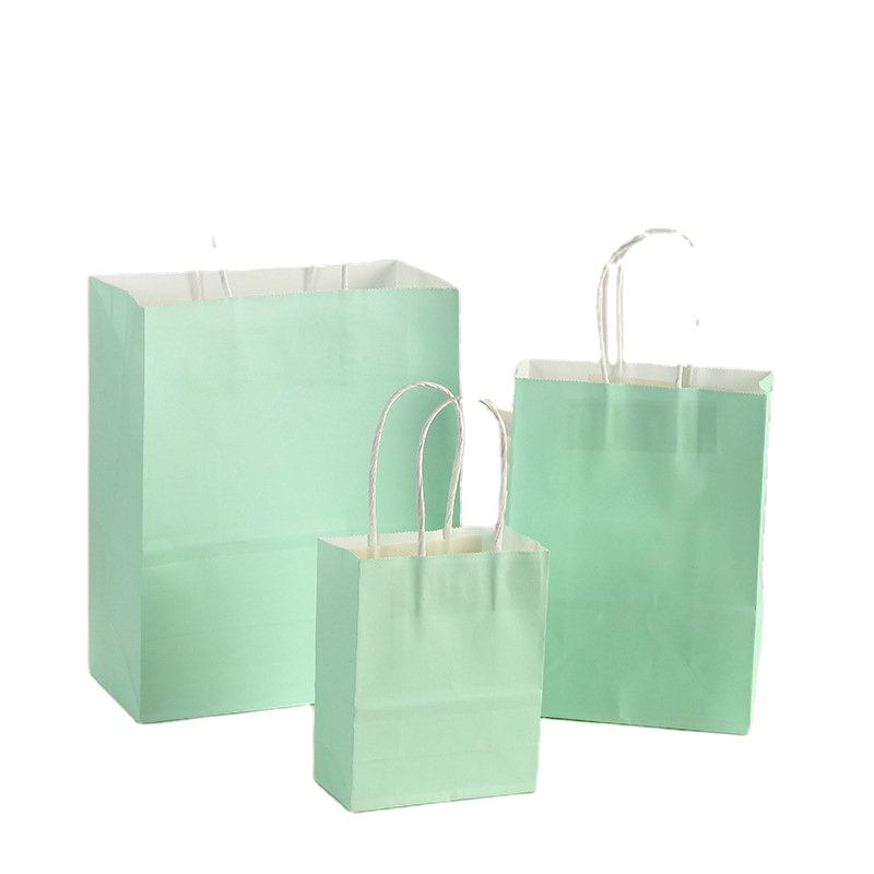 Best Quality Paper Bag Kraft Gift Packaging Bag With Logo Print Brown Kraft Paper Shopping Bags