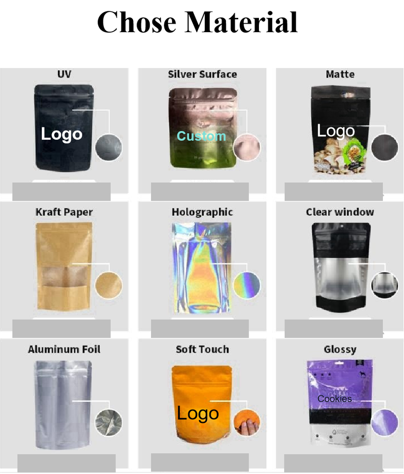 Custom OEM ODM Nuts Bag Cashew Nuts Packaging Bags Bags for Nuts