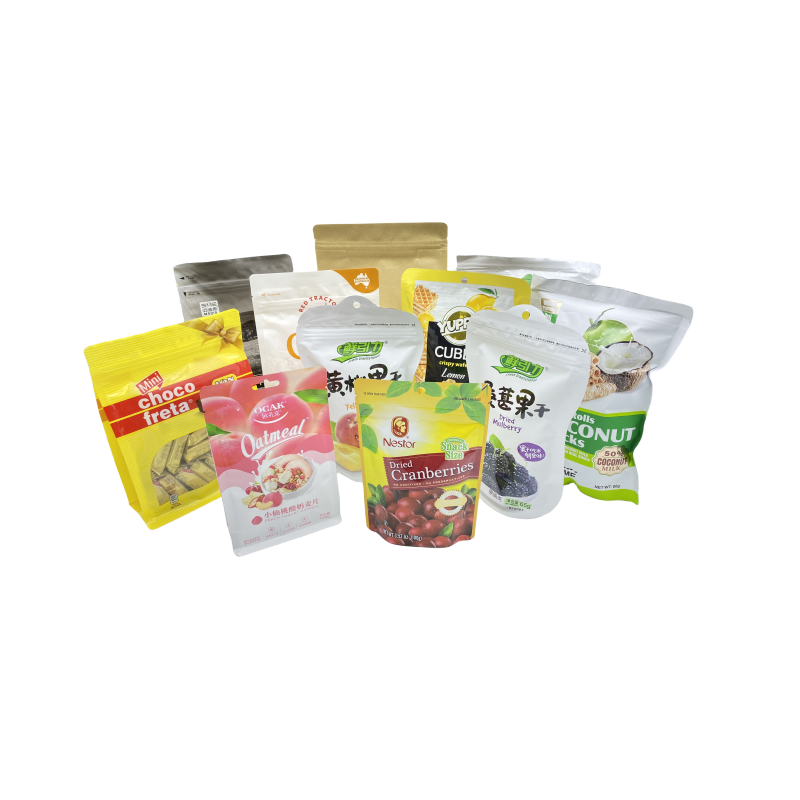 Laminated Custom Plastic Bags Puffs Food Popcorn Potato Chips Packaging Bag for Snack