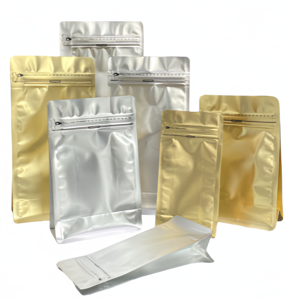 12oz 125g 250g 500g 1kg Custom Aluminum Foil Flat Bottom Stand up Pouch Print Coffee Bags With Valve Tin Tie and Zipper