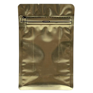 12oz 125g 250g 500g 1kg Custom Aluminum Foil Flat Bottom Stand up Pouch Print Coffee Bags With Valve Tin Tie and Zipper