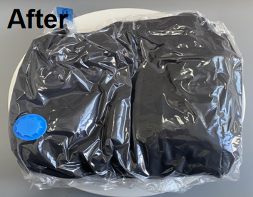 Custom Save Space Vacuum Compressed Sealed Storage Bags Transparent Travel Compressed Flat Vacuum for Vacuum Compressed Bag