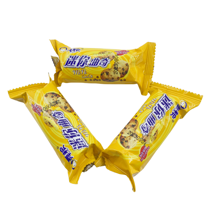 Customized Printed Aluminum Foil Smell Proof Back Sealing Pillow Candy Cookie Biscuit Plastic Mylar Cookie Packaging Bags
