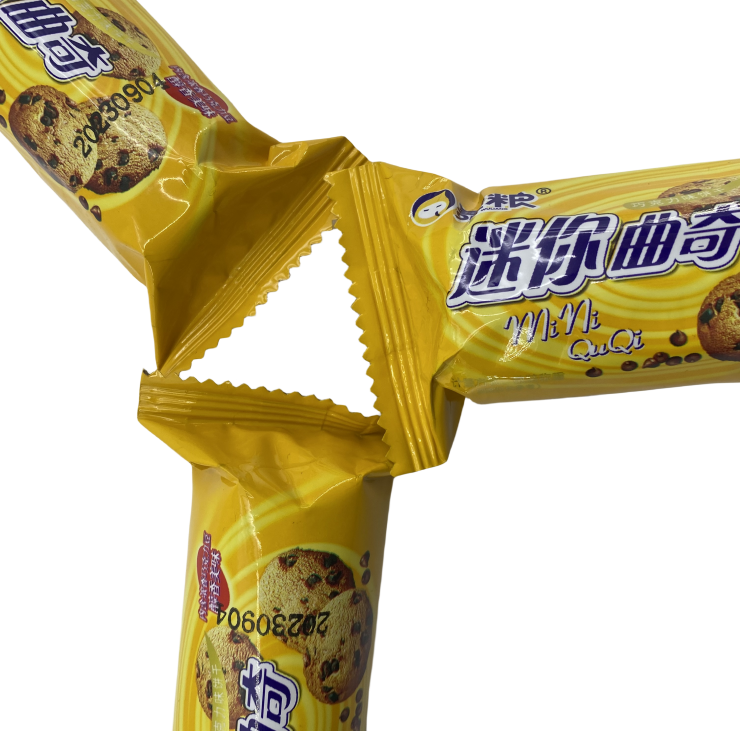 Customized Printed Aluminum Foil Smell Proof Back Sealing Pillow Candy Cookie Biscuit Plastic Mylar Cookie Packaging Bags