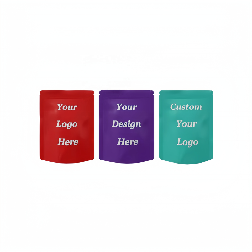 Custom Printing Smell Proof Cotton Gummy Candy Pop Rocks Stand up Pouch Custom Die Cut Candy Packaging Mylar Bags
