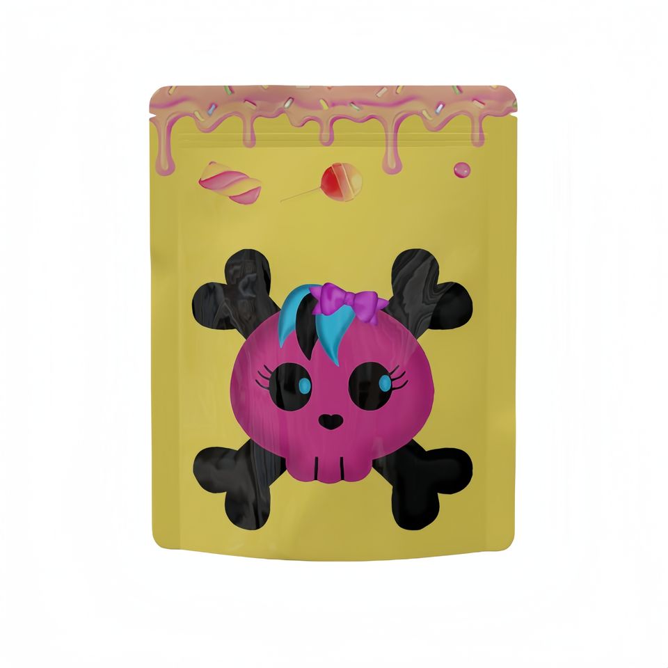 Custom Printed Resealable Child Resistant Smell Proof 1g 3.5g 7g 14g 28g 1oz Mylar Bag