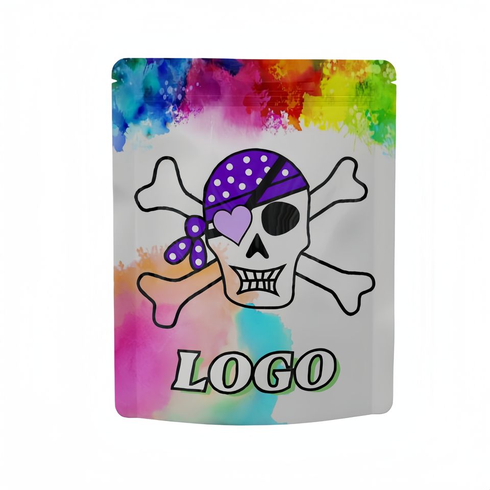 Custom Printed Resealable Child Resistant Smell Proof 1g 3.5g 7g 14g 28g 1oz Mylar Bag